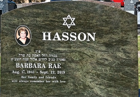 Barbara Rae Alhadeff Hasson