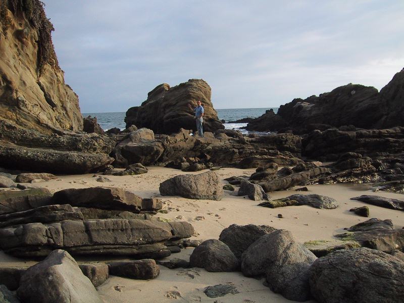 View of Moss Cove's Rocks to the south.